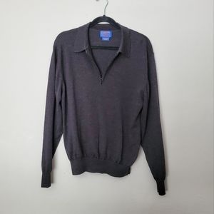 Men's Merino Wool Pendleton Sweater